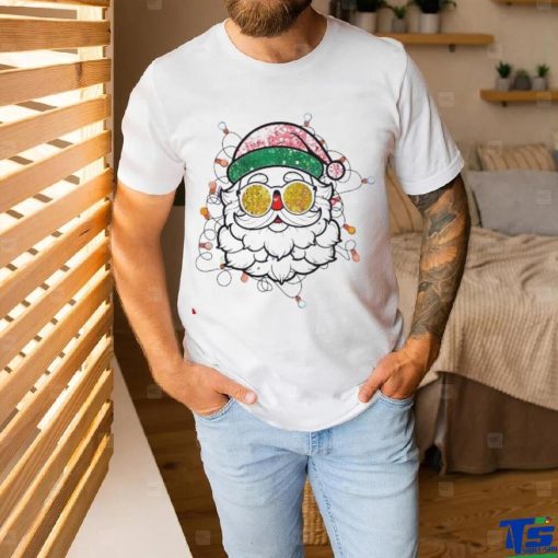 Cute santa with sunglasses shirt