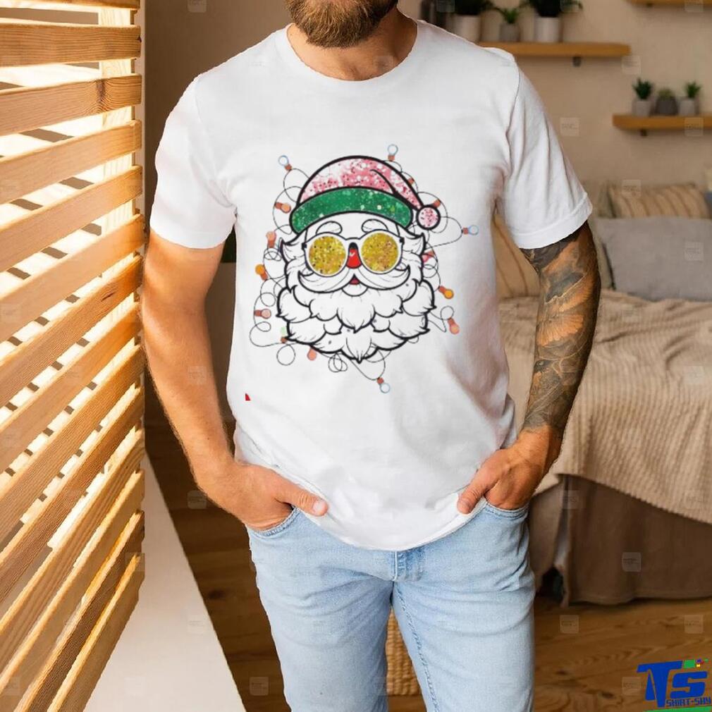 Cute santa with sunglasses shirt Cute santa with sunglasses shirt