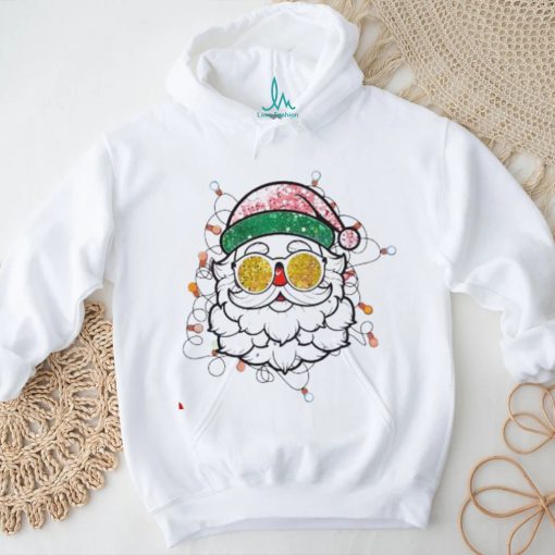 Cute santa with sunglasses shirt