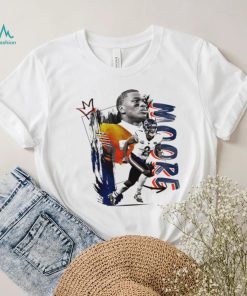 D. J. Moore number 2 Chicago Bears football player pose gift shirt