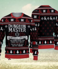 D&D Master Christmas Ugly Sweater