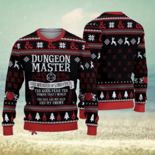 D&D Master Christmas Ugly Sweater