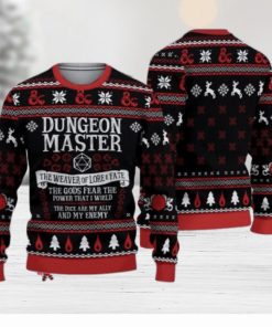 D&D Master Christmas Ugly Sweater