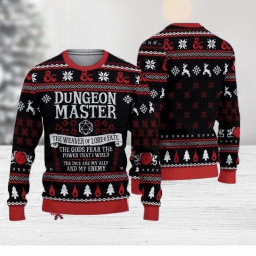 D&D Master Christmas Ugly Sweater