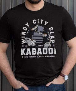D'Onta Foreman & Khari Blasingame Chicago Kabaddi Celebration WHT Shirt