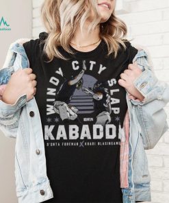 D'Onta Foreman & Khari Blasingame Chicago Kabaddi Celebration WHT Shirt