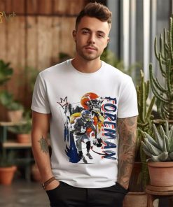 D’Onta Foreman number 21 Chicago Bears football player pose gift shirt