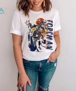 D’Onta Foreman number 21 Chicago Bears football player pose gift shirt