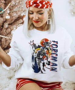 D’Onta Foreman number 21 Chicago Bears football player pose gift shirt