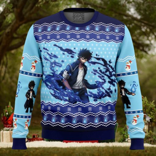 Dabi Blueflame My Hero Academia Ugly Christmas Sweater