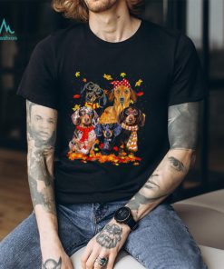 Dachshund Dog Thanksgiving T shirt