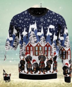 Dachshund Family Ugly Christmas Sweaters Style Gift For Men And Women