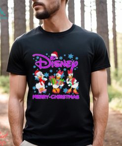 Daisy Duck hat santa Disney merry christmas shirt