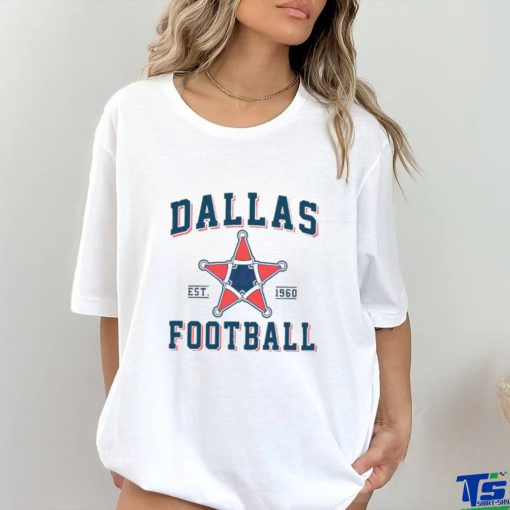 Dallas Cowboys Football Christmas 1960 T shirt