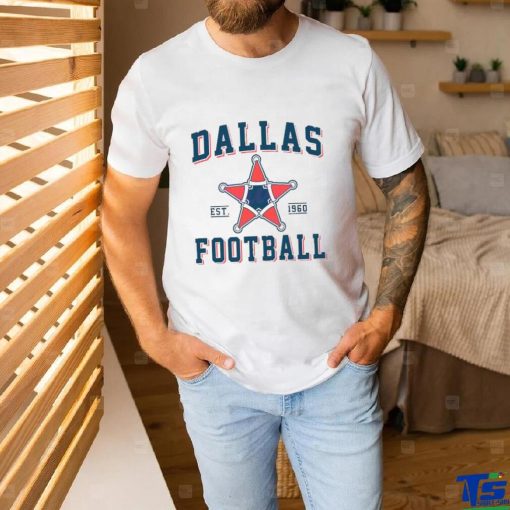 Dallas Cowboys Football Christmas 1960 T shirt