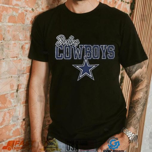 Dallas Cowboys Gameday Couture s In The Spotlight Tonal Leopard Print Shirt