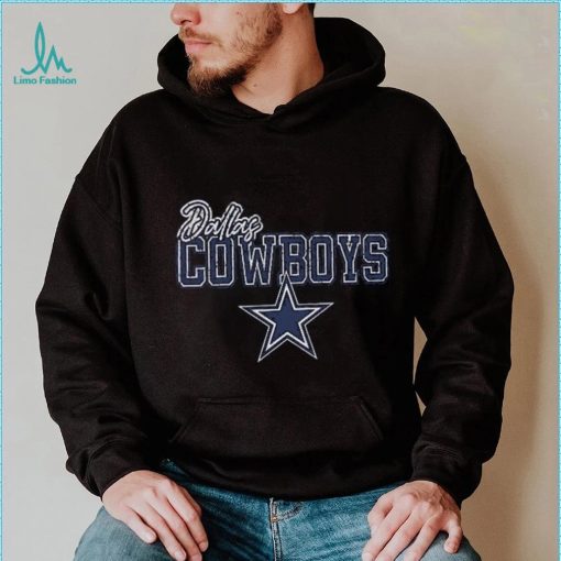 Dallas Cowboys Gameday Couture s In The Spotlight Tonal Leopard Print Shirt