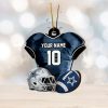 NFL Pittsburgh Steelers Grinch Christmas Ornament Personalized Your Name