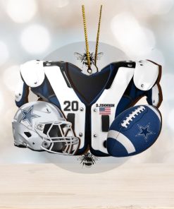 Dallas Cowboys NFL Sport Ornament Custom Your Name And Number