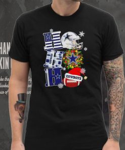 Dallas Cowboys NFL ho ho ho Christmas shirt