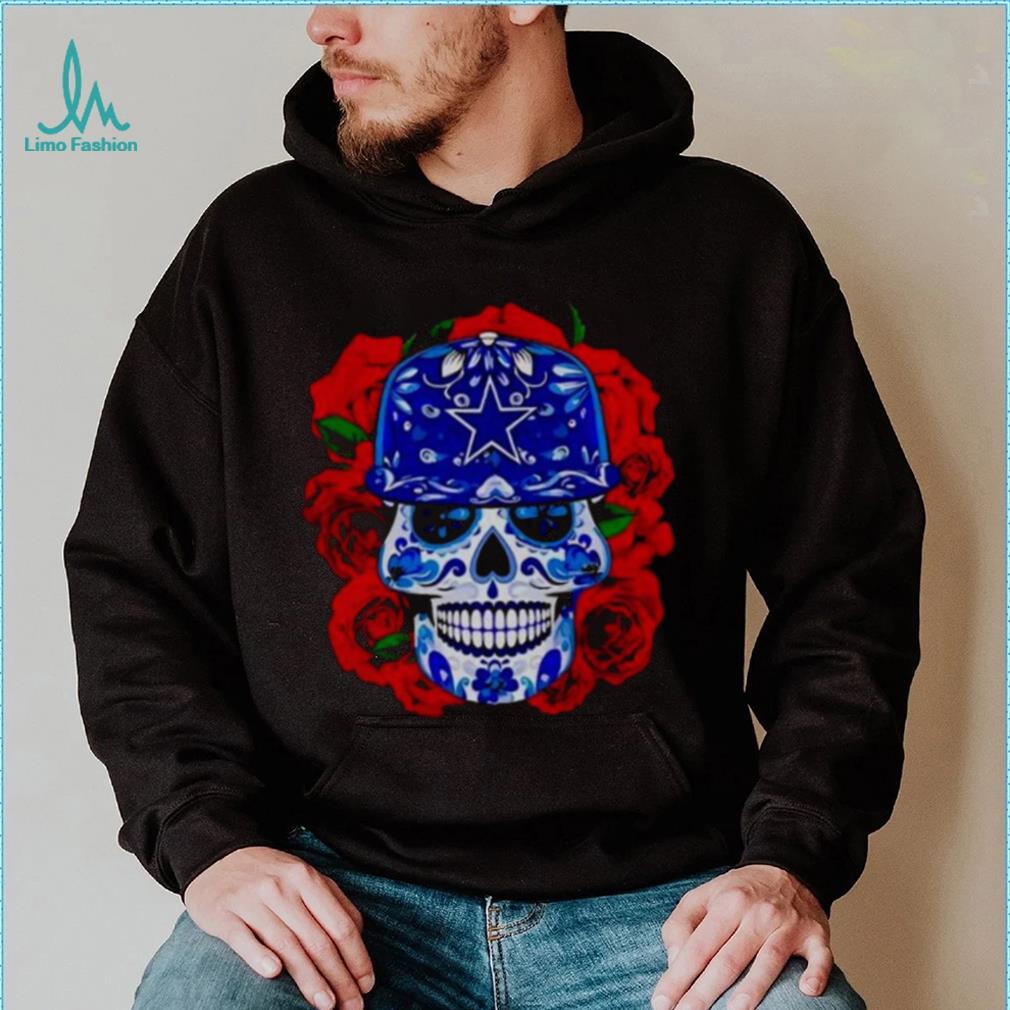Dallas Cowboys Roses Sugar Skull shirt Dallas Cowboys Roses Sugar Skull shirt