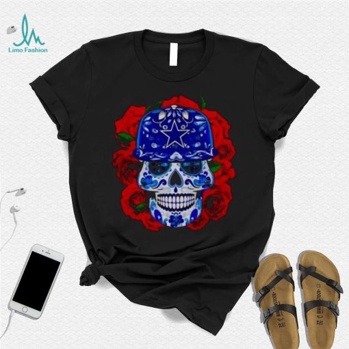 Dallas Cowboys Roses Sugar Skull shirt