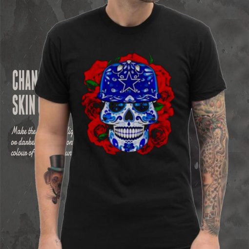 Dallas Cowboys Roses Sugar Skull shirt
