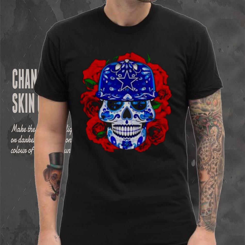Dallas Cowboys Roses Sugar Skull shirt Dallas Cowboys Roses Sugar Skull shirt