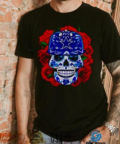 Dallas Cowboys Roses Sugar Skull shirt, hoodie, sweater, long sleeve and tank top Dallas Cowboys Roses Sugar Skull shirt