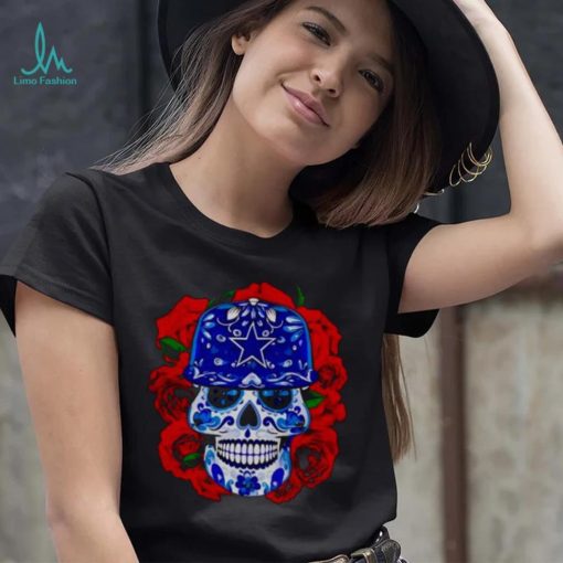 Dallas Cowboys Roses Sugar Skull shirt
