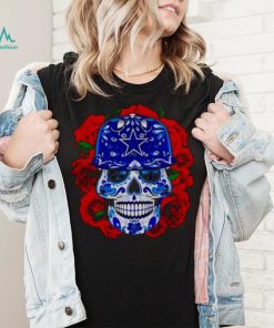 Dallas Cowboys Roses Sugar Skull shirt, hoodie, sweater, long sleeve and tank top Dallas Cowboys Roses Sugar Skull shirt