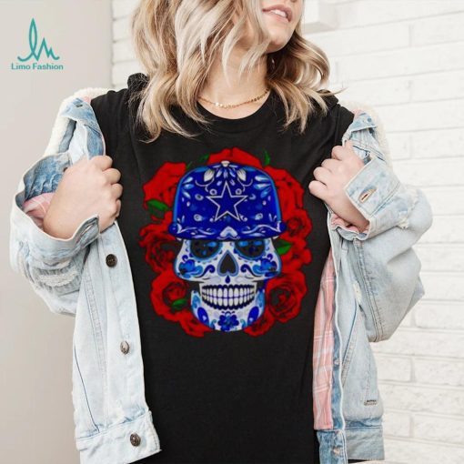 Dallas Cowboys Roses Sugar Skull shirt