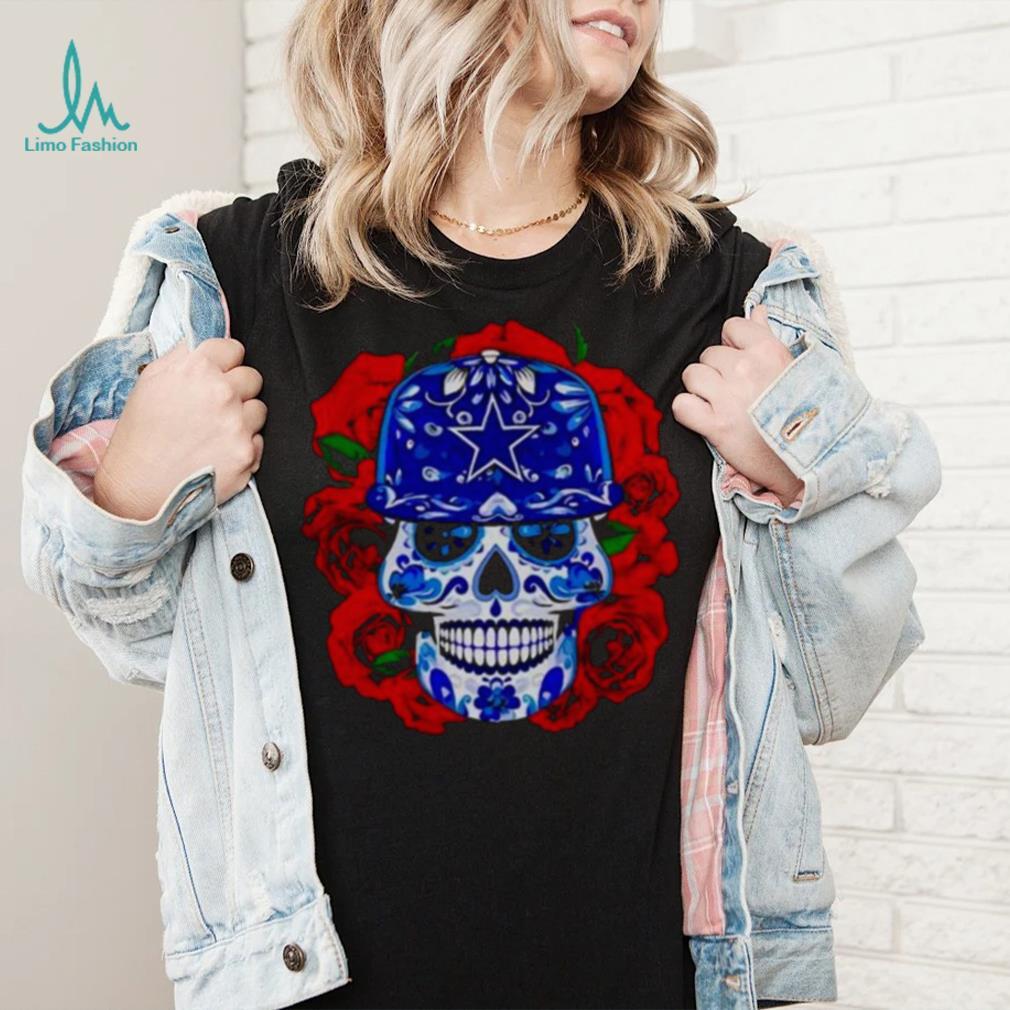 Dallas Cowboys Roses Sugar Skull shirt Dallas Cowboys Roses Sugar Skull shirt