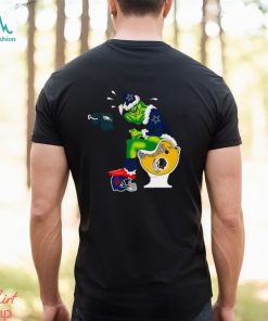 Dallas Cowboys Santa Claus Grinch toilet Christmas 2023 shirt