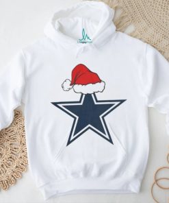 Dallas Cowboys Santa Logo Christmas Holiday 2023 T shirt