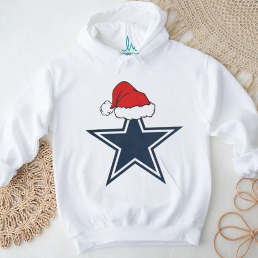 Dallas Cowboys Santa Logo Christmas Holiday 2023 T shirt