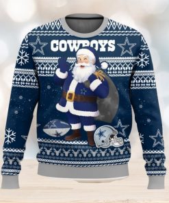 Dallas Cowboys Ugly Sweater 3D Printed Men And Women Christmas Gift