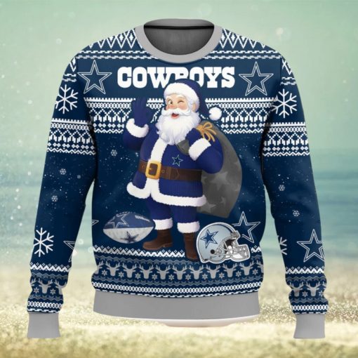 Dallas Cowboys Ugly Sweater 3D Printed Men And Women Christmas Gift