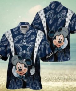 Dallas Cowboys nfl mickey mouse Hawaiian Shirt custom for fan