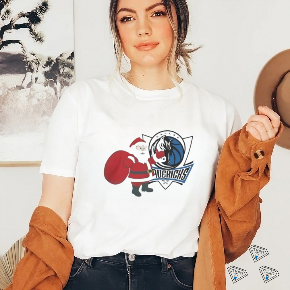 Dallas Mavericks Santa Claus Logo Christmas 2023 shirt Dallas Mavericks Santa Claus Logo Christmas 2023 shirt