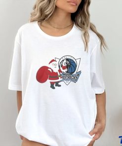 Dallas Mavericks Santa Claus Logo Christmas 2023 shirt