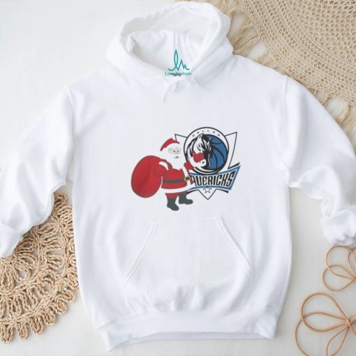 Dallas Mavericks Santa Claus Logo Christmas 2023 shirt