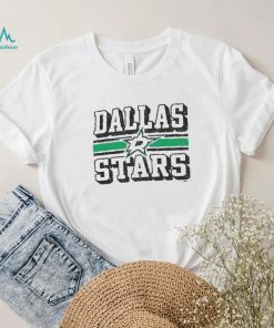 Dallas Stars Champion Heather Tri Blend Dual Stripe T Shirt