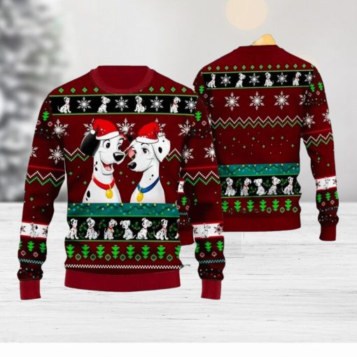 Dalmatians Dog 3D Ugly Christmas Sweater