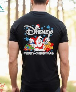 Dalmatians hat santa Disney merry christmas shirt