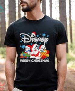 Dalmatians hat santa Disney merry christmas shirt