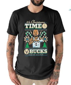Damian Lillard Milwaukee Bucks It’s Christmas Time Shirt