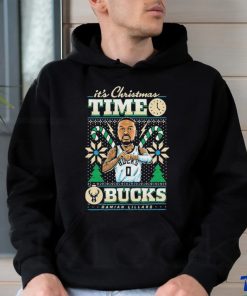 Damian Lillard Milwaukee Bucks It’s Christmas Time Shirt