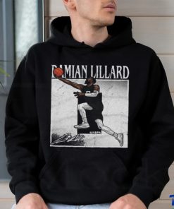 Damian lillard milwaukee number signature shirt