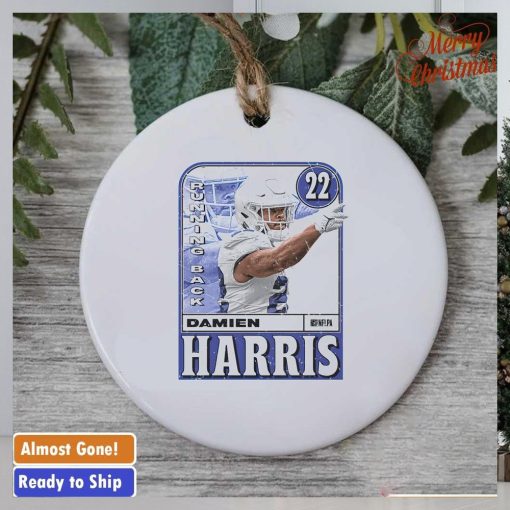 Damien Harris Buffalo running back ornament